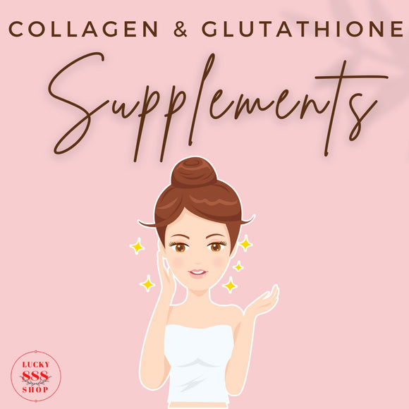 Collagen and Glutathione Supplements