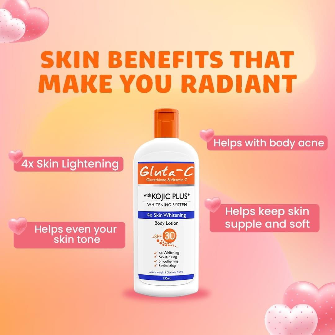 glutathione foods for skin skin white Whitening Lotion With Spf 20, Glutathione + Vitamin c For Body  Lotion 200 ml | Best Price Bahrain main image 1
