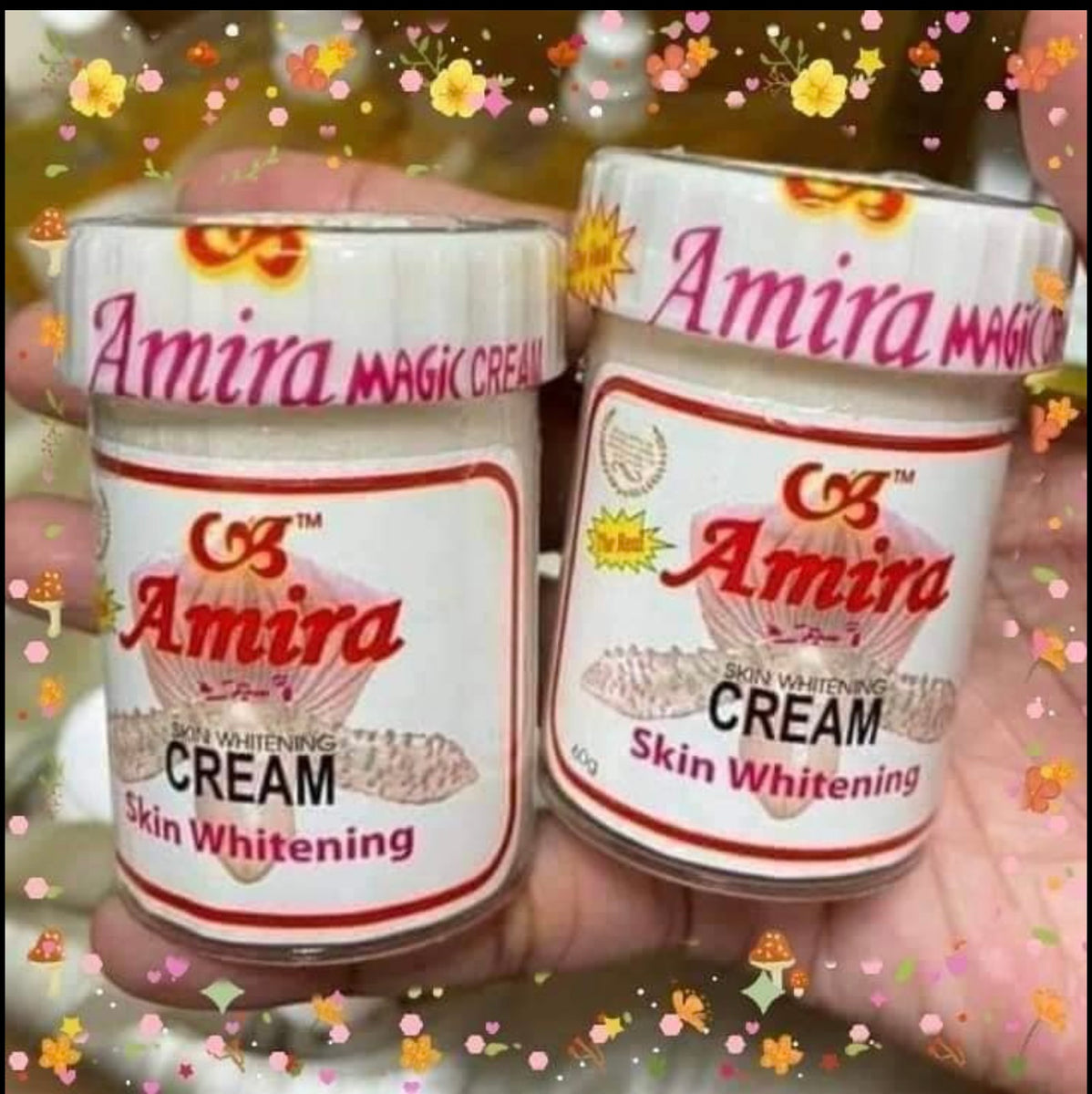 GENUINE Amira Skin Whitening Magic Cream w/ Antioxidants (60g) by Amira
