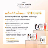 Geisha White Scar and Blemish Soap 3 Bars