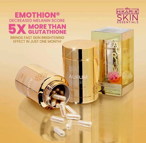 Hikari Aurum Glutathione Capsules – Lucky 888 Shop