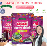 Fitgum Acai Chia Powdered Drink