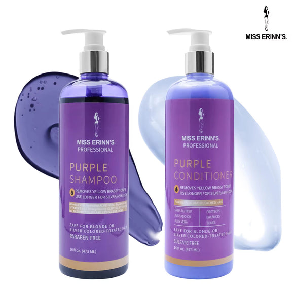 Miss Erinn’s Purple Shampoo and Conditioner
