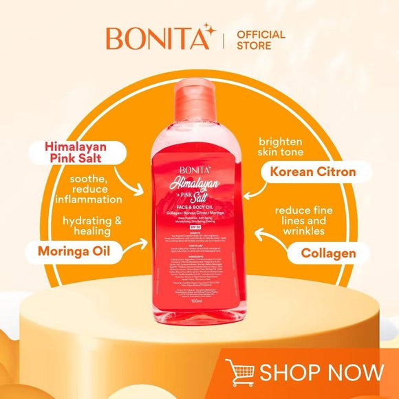 Bonita Himalayan Pink Salt Body Oil