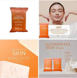 WC Natural Flawless Skin Gluta Papaya Scrub and Soap