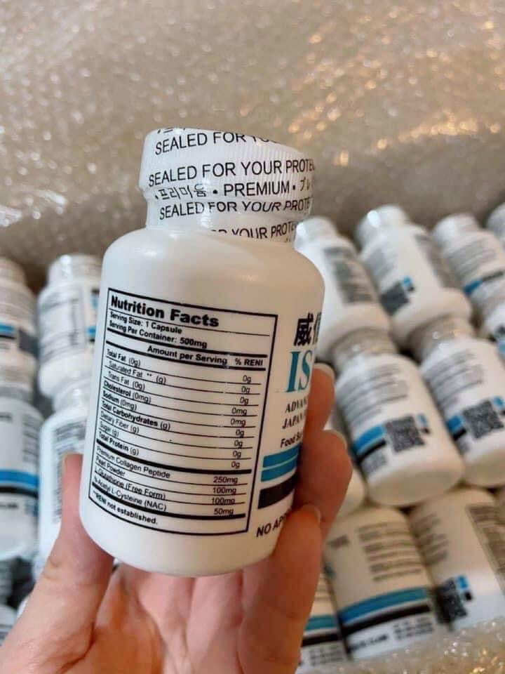 glutathione injections intramuscular or subcutaneous Ishin Curves (30 Capsules) main image 0