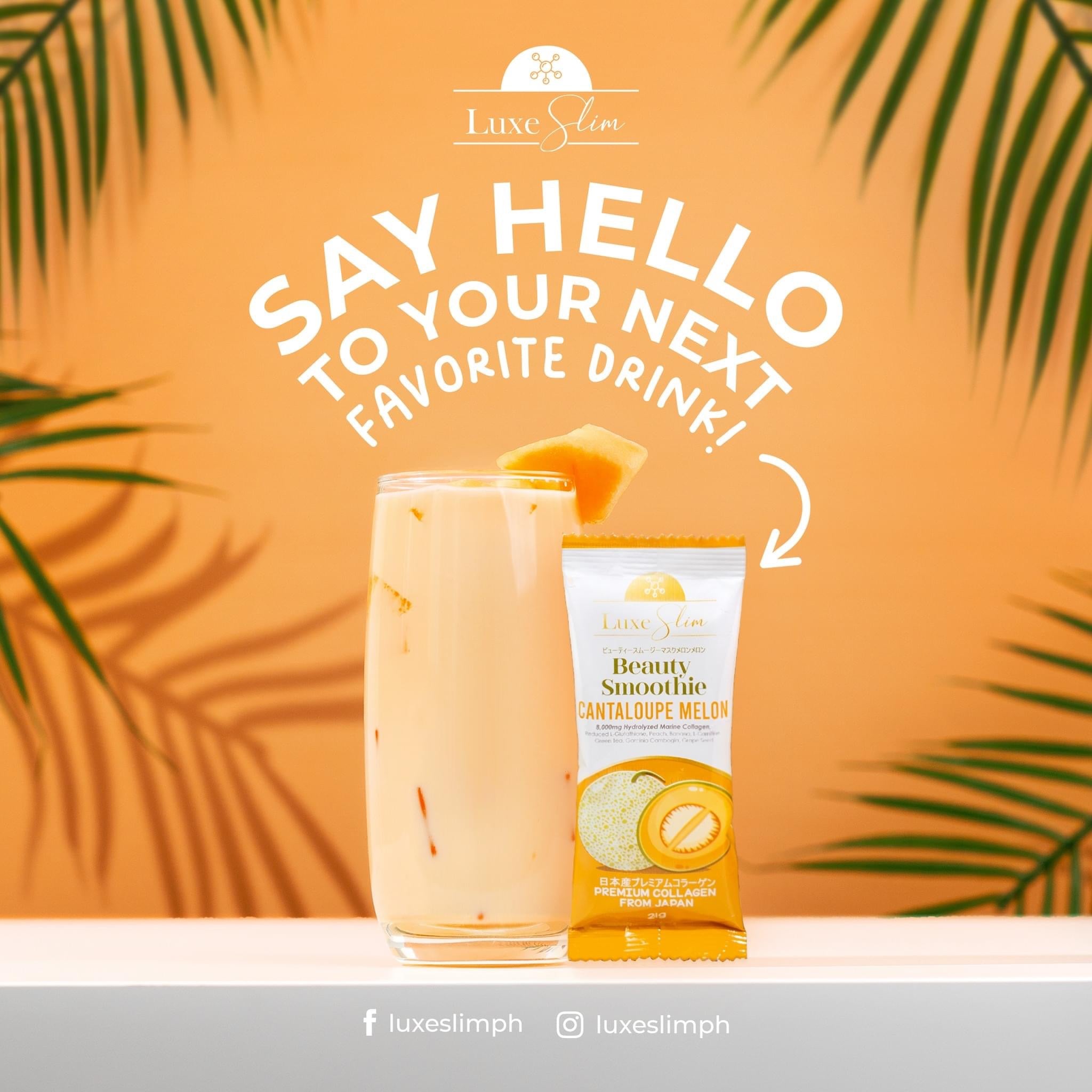 Luxe Skin Beauty Smoothie Cantaloupe Melon Lucky 888 Shop Luxe Skin Beauty Smoothie Cantaloupe Melon Lucky 888 Shop