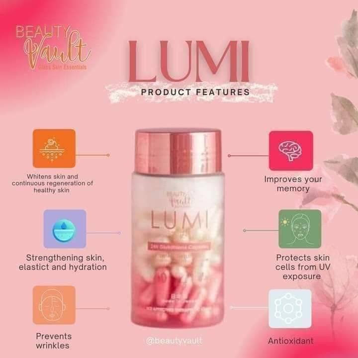 Lumi Glutathione + Collagen + Sunblock  Lucky 888 Shop